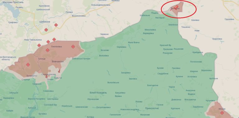 Враг оккупировал село в Харьковской области — DeepState