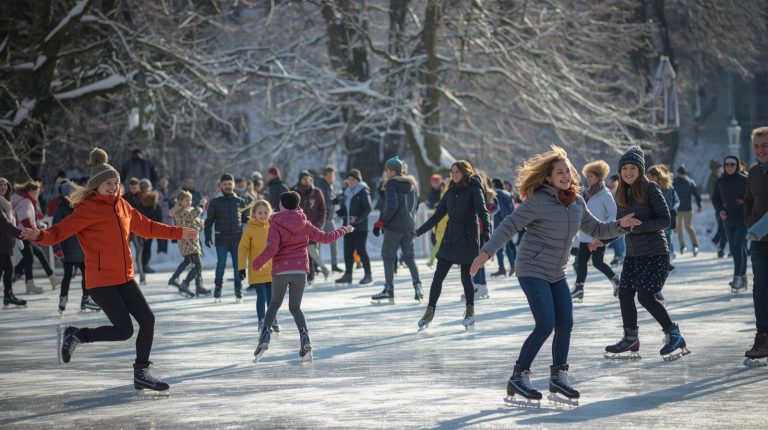 “Людей повно” – як у Харкові реагують на нову безкоштовну ковзанку (відео)