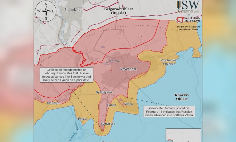 Про успіхи РФ біля Вовчанська та Борової на Харківщині повідомляє ISW – карти