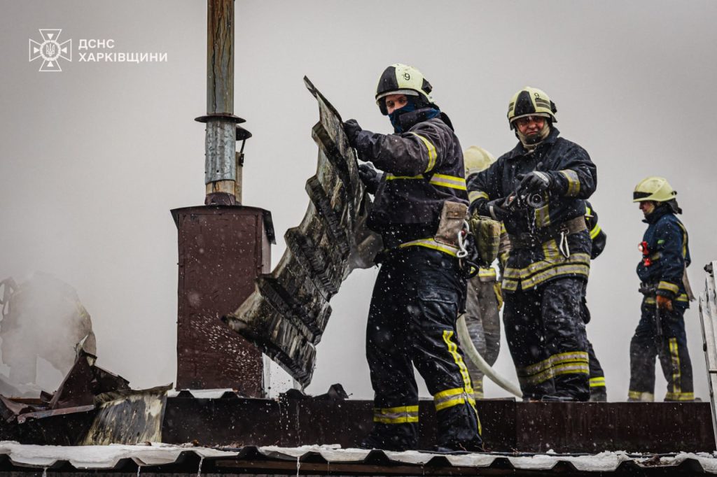 пожар в кафе в Харькове