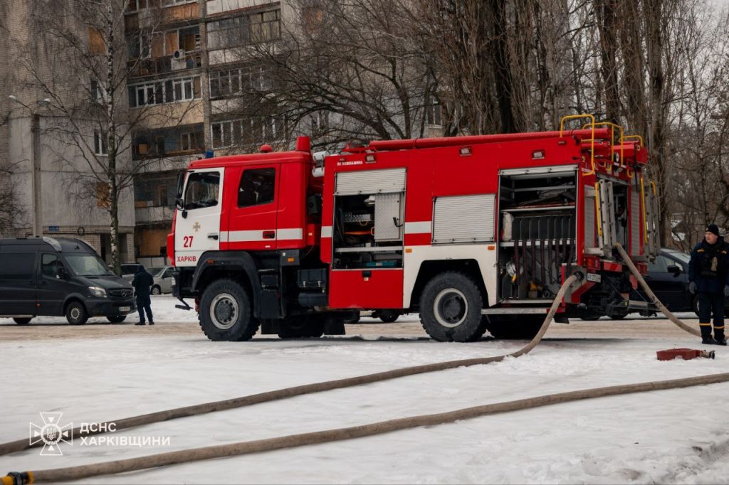 пожар в Харькове