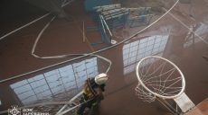 Спортзал одного из вузов горел утром в Харькове: известна причина пожара 📷