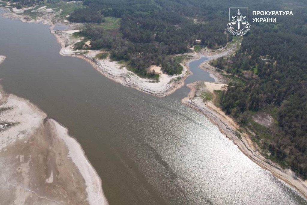 уничтожена гребля Оскольского водохранилища 