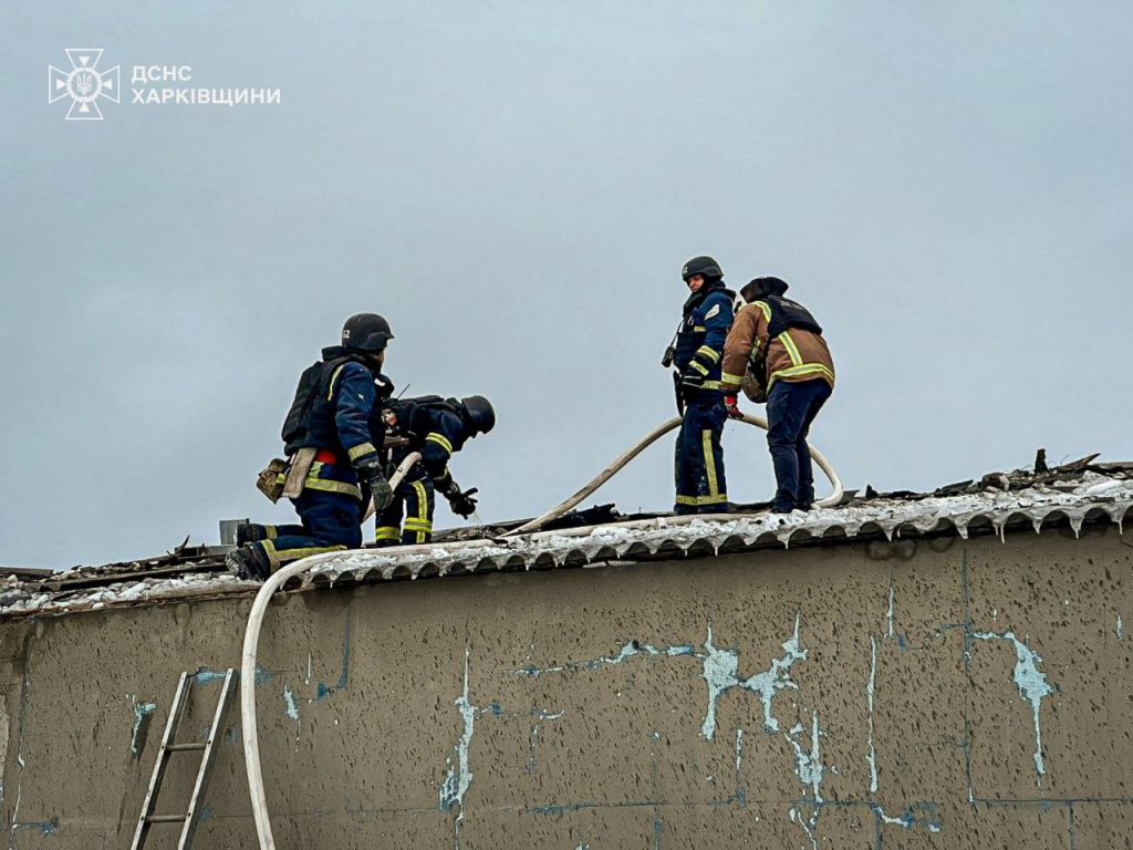 удар по ферме на Харьковщине