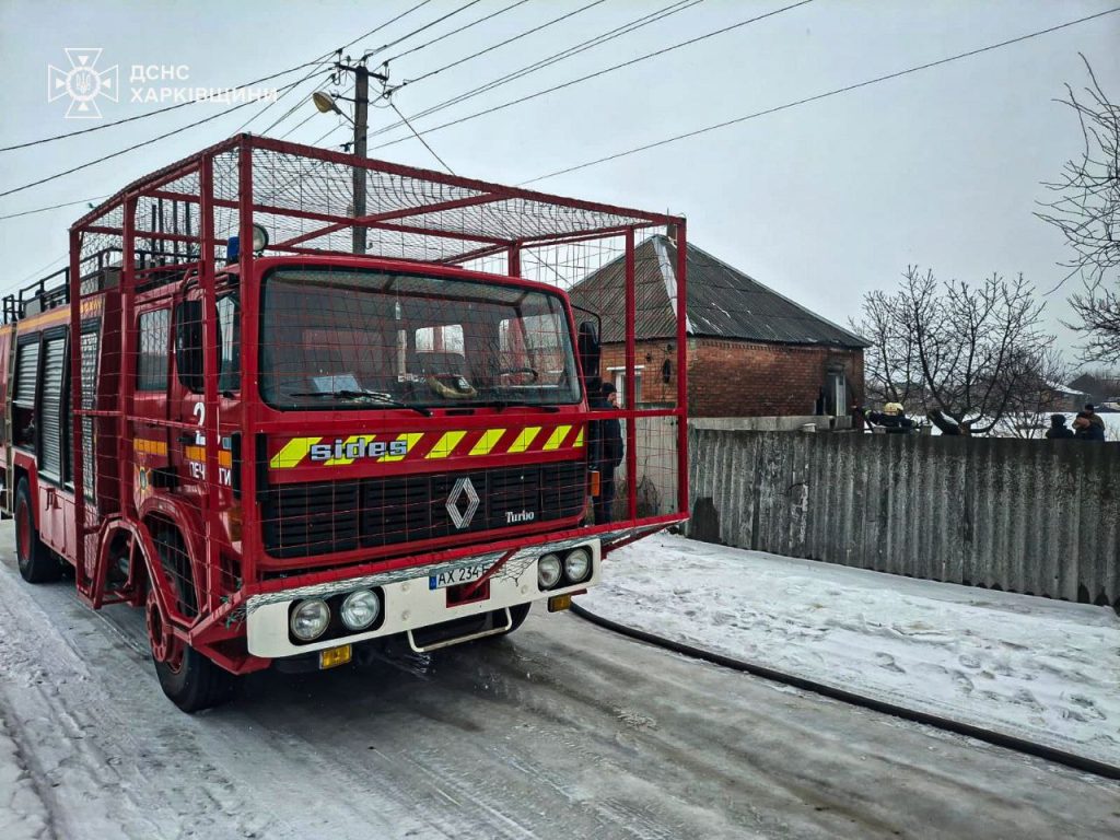 пожар в Печенегах 