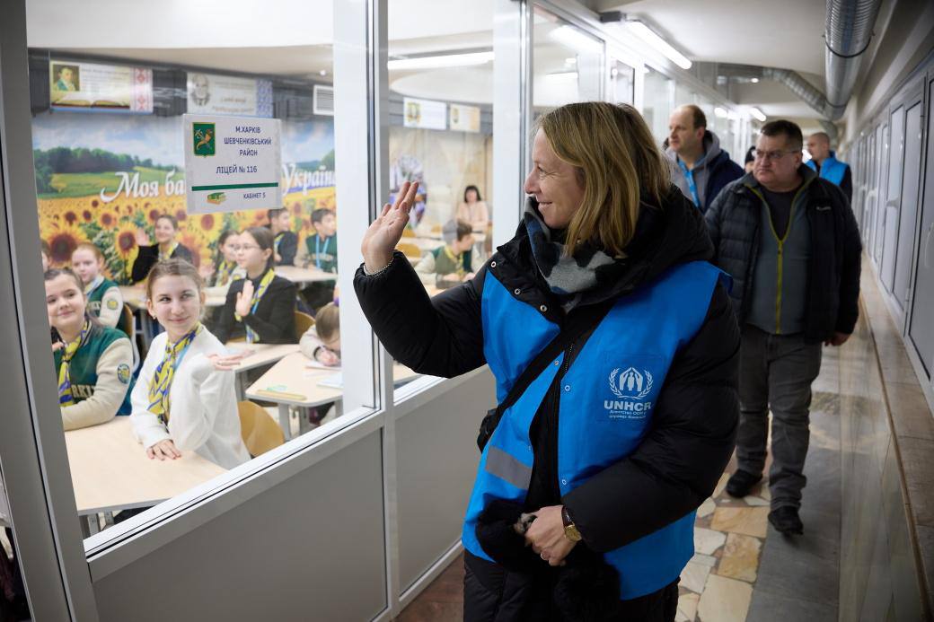 ООН в метрошколе в Харькове