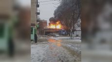 Из-за взрыва генератора кафе сгорело на Харьковщине