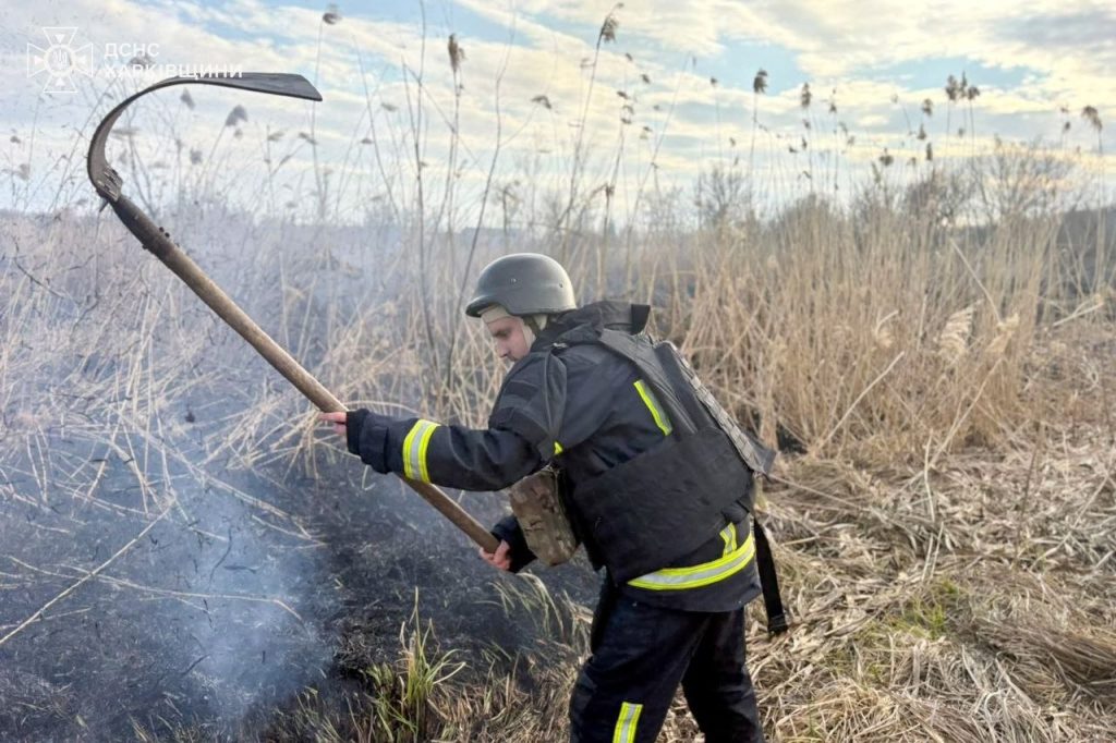 пожары на Харьковщине