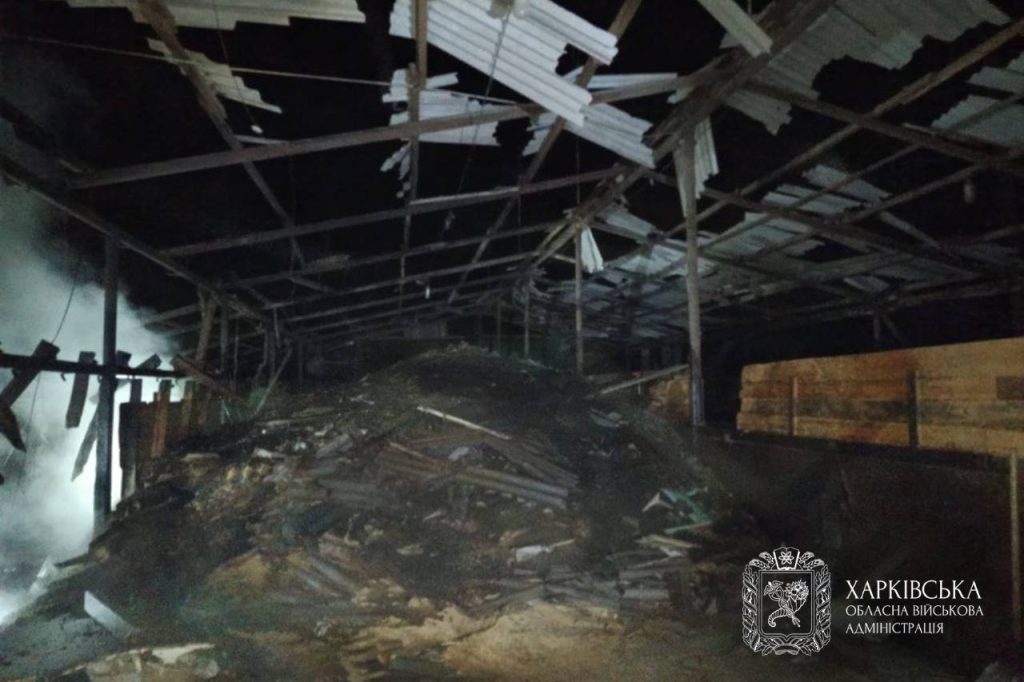 удары по Харьковщине за неделю