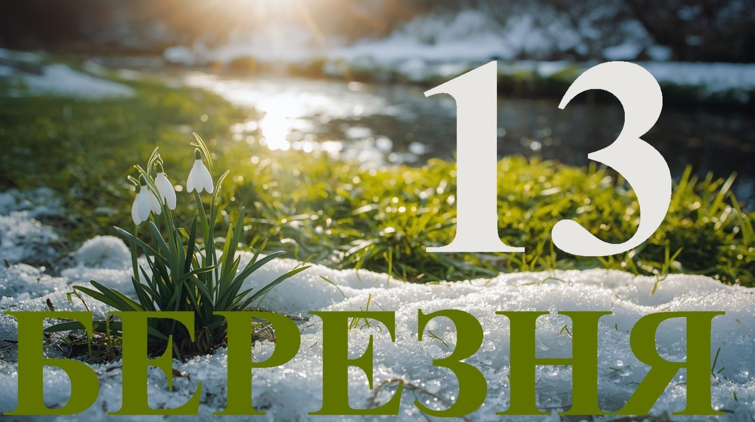 Сьогодні 13 березня 2026: яке свято та день в історії