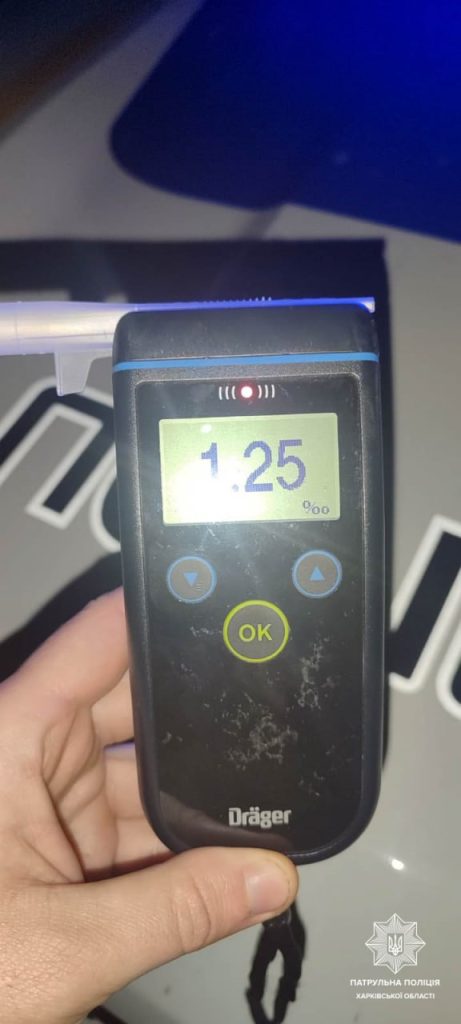 П'яного водія зловили у Харкові