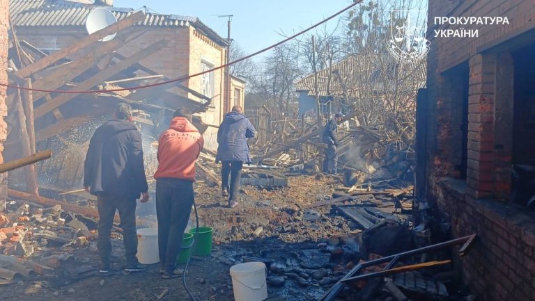 Из-за утренней атаки в Харькове пострадал 93-летний мужчина – прокуратура