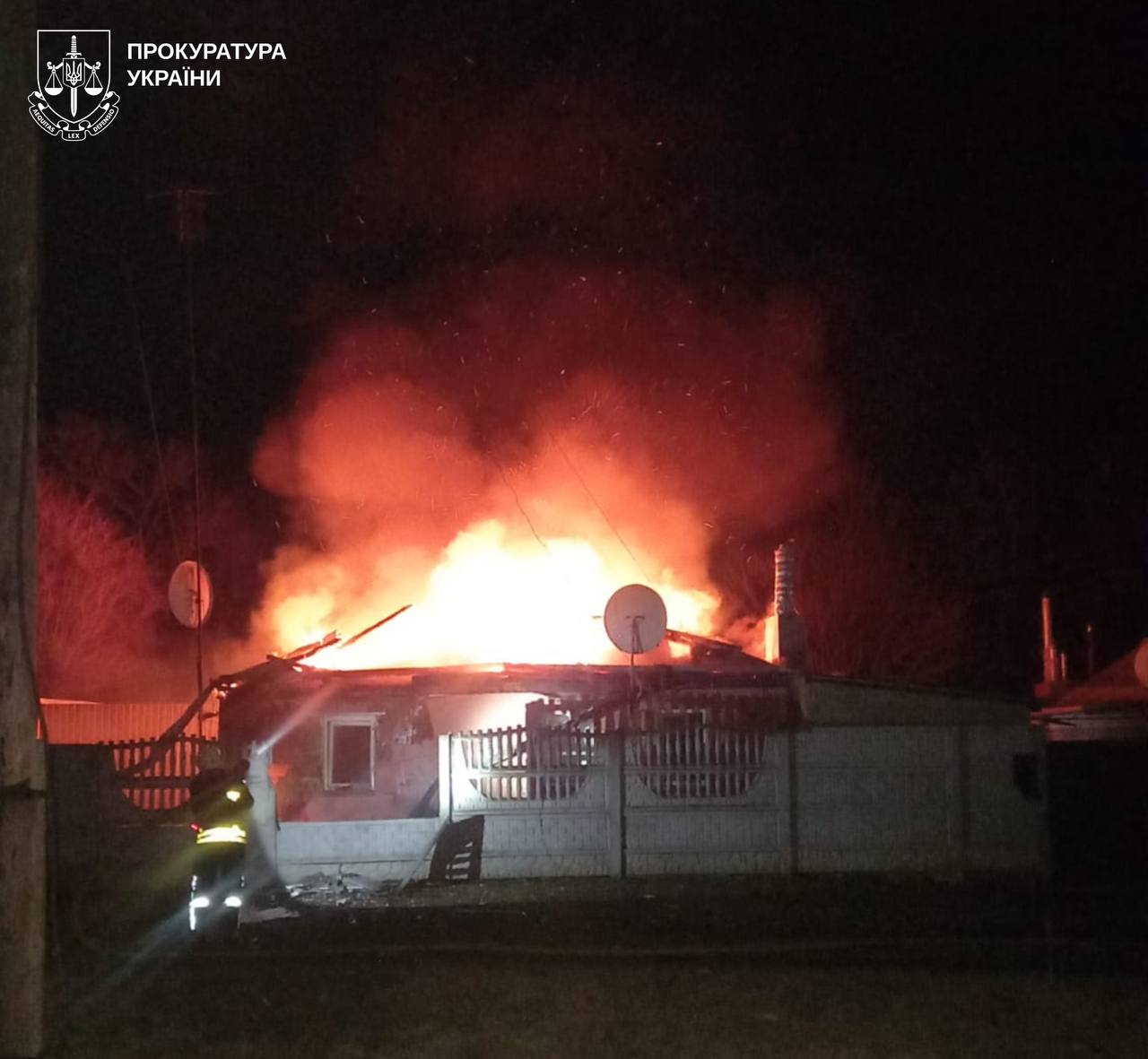 Про наслідки обстрілів Чугуївщини та Дергачівщини повідомили у прокуратурі