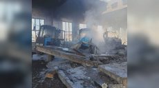 Вражеский БпЛА атаковал Чугуевщину: произошел пожар, пострадал мужчина (фото)