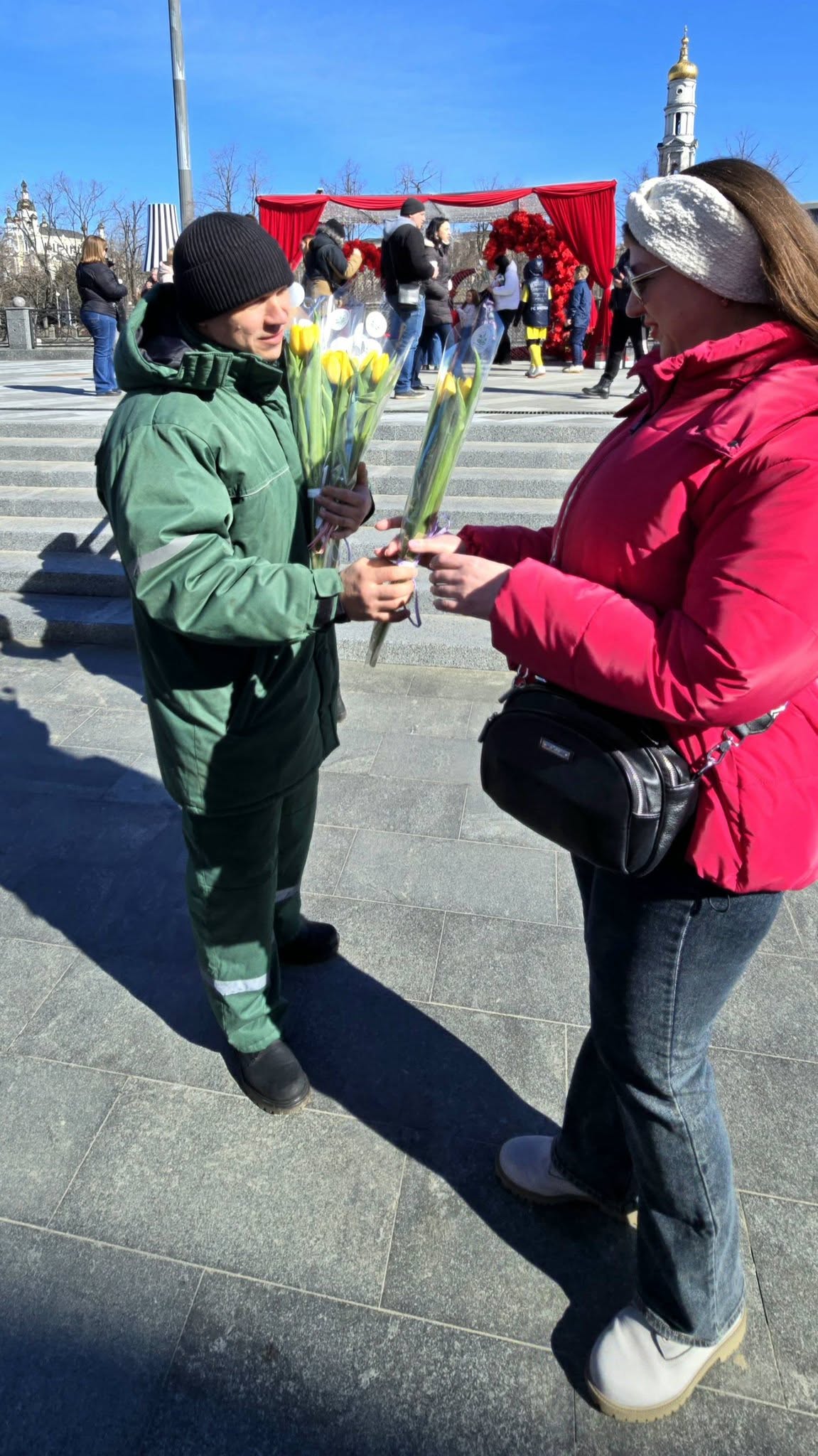 цветы 8 марта дарили харьковчанкам 2026 год 7