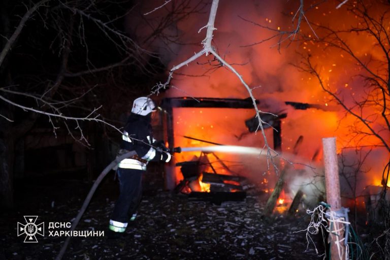 В Харькове — «прилет» БпЛА в дом: Терехов сообщает о масштабном пожаре
