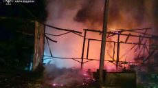 Под угрозой повторных ударов спасатели тушили предприятие на Чугуевщине (фото)