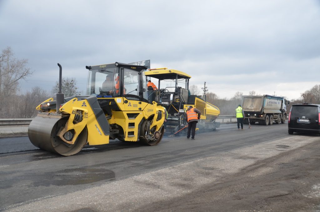 ремонт дорог на Харьковщине