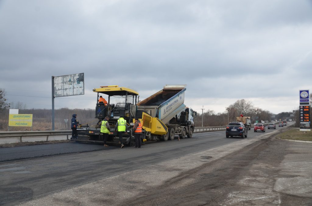 ремонт дорог на Харьковщине