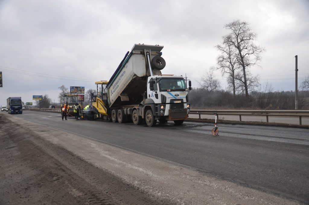 ремонт дорог на Харьковщине