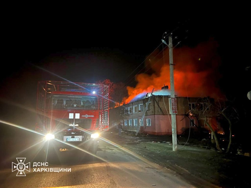 Пожежа у селі на Харківщині 25 березня 2026