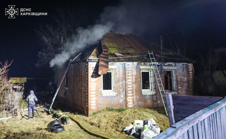 Дві людини загинули через пожежу під Харковом – ДСНС
