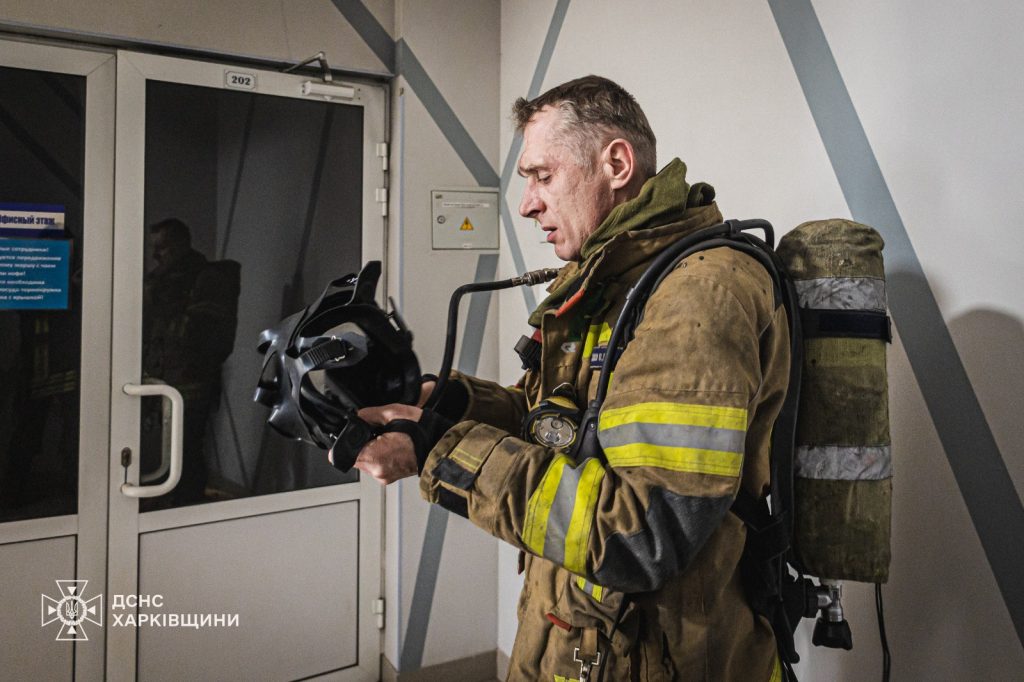 пожар в Харькове