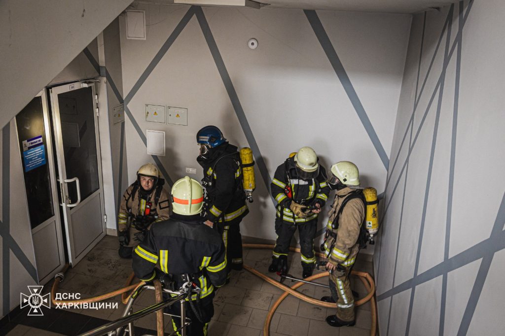 пожар в Харькове