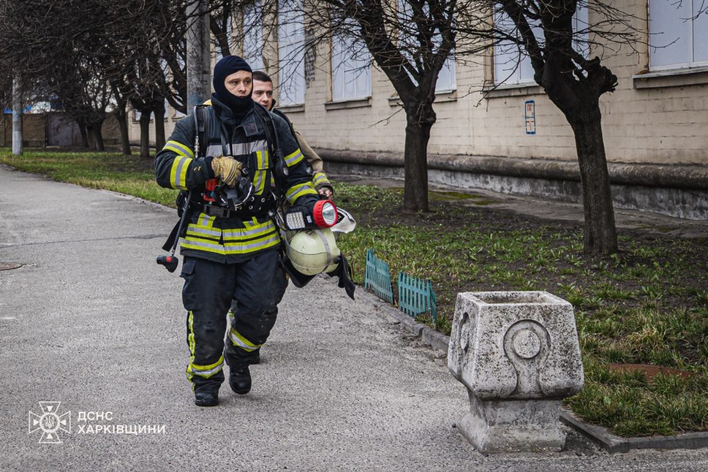 пожар в Харькове