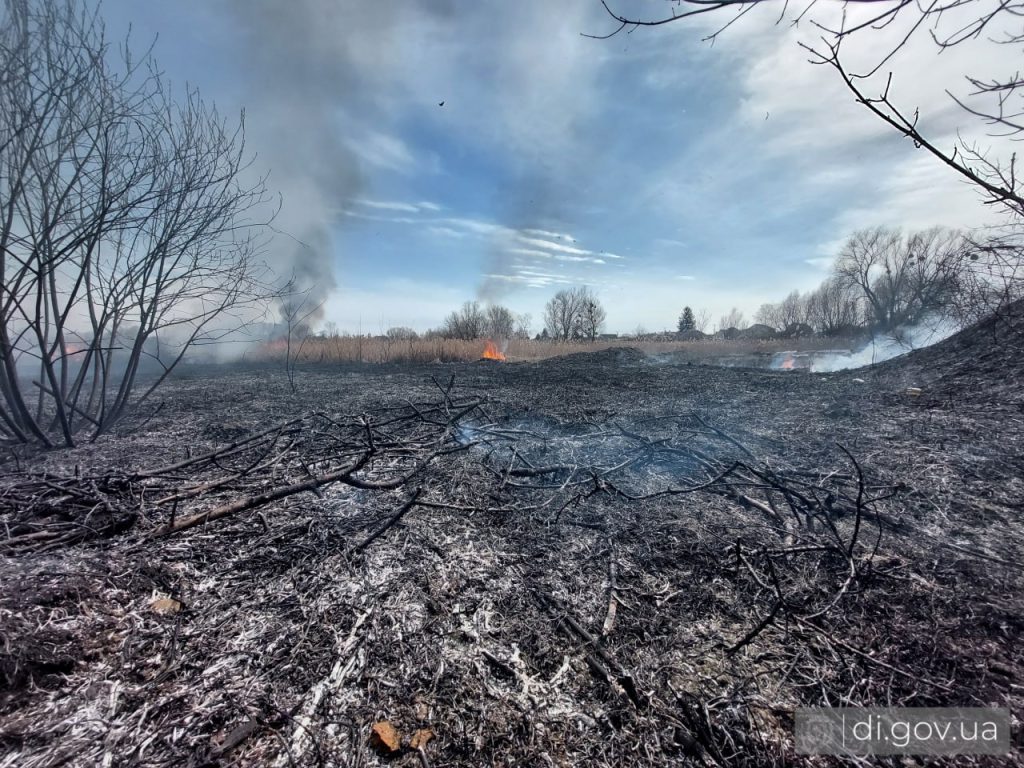пожар в Дергачах