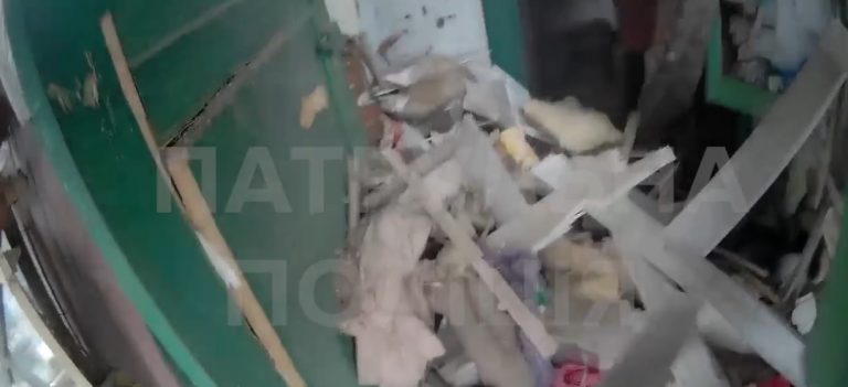 Первые минуты после атаки БпЛА на Харьков 25 марта показали копы (видео)