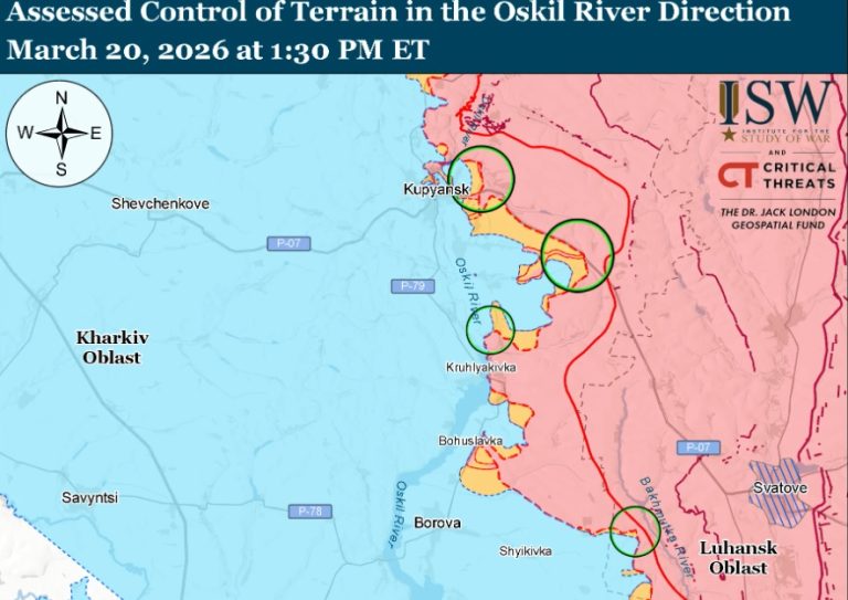 ISW: росблогеры признали, что СОУ почти полностью зачистили Купянск от россиян
