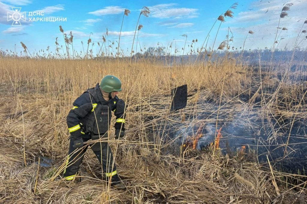 пожары на Харьковщине