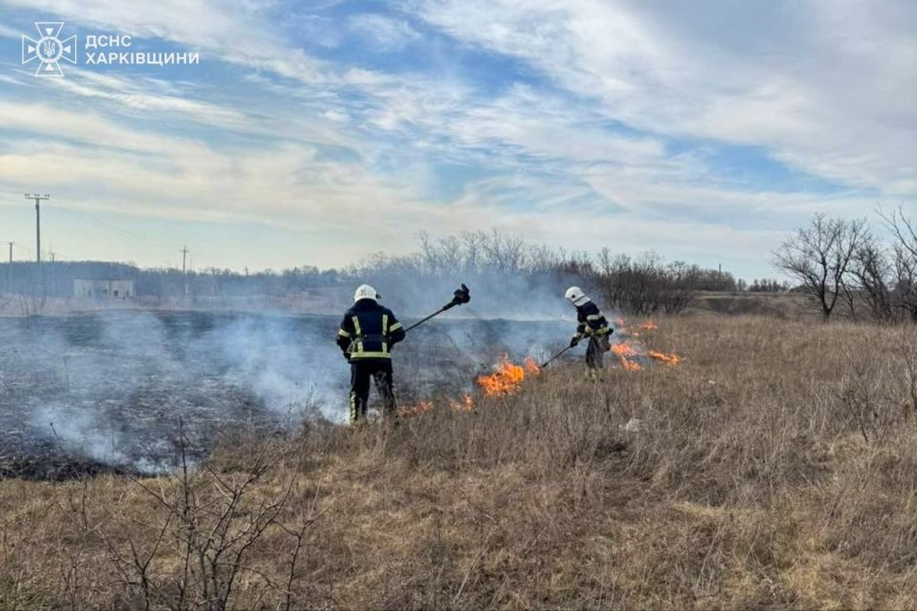 пожары на Харьковщине