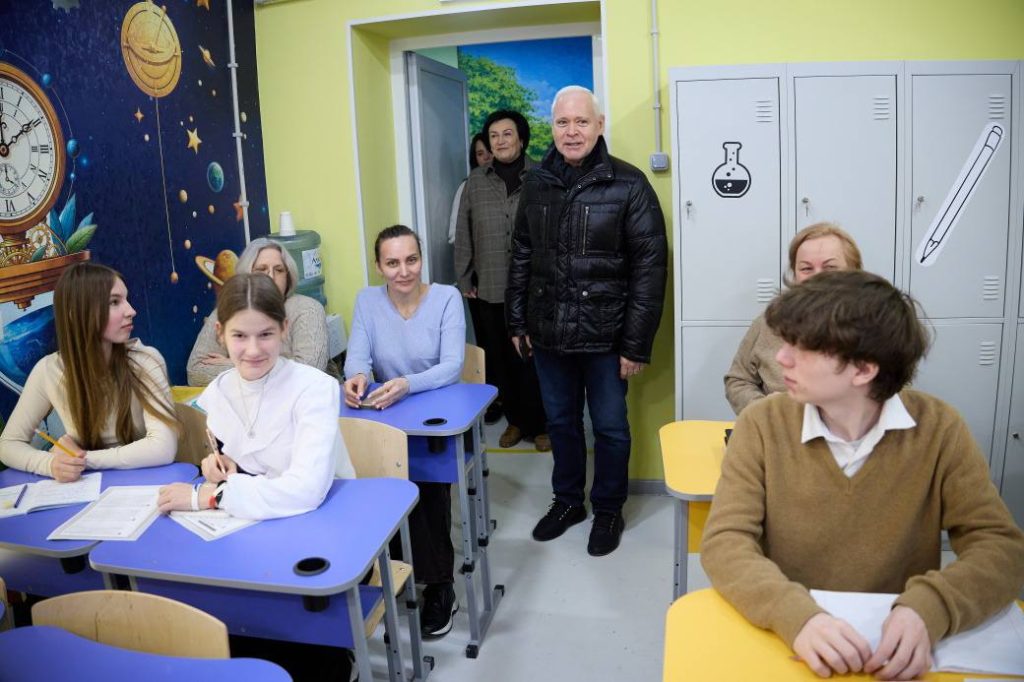 подземная школа в Холодногорском районе Харькова