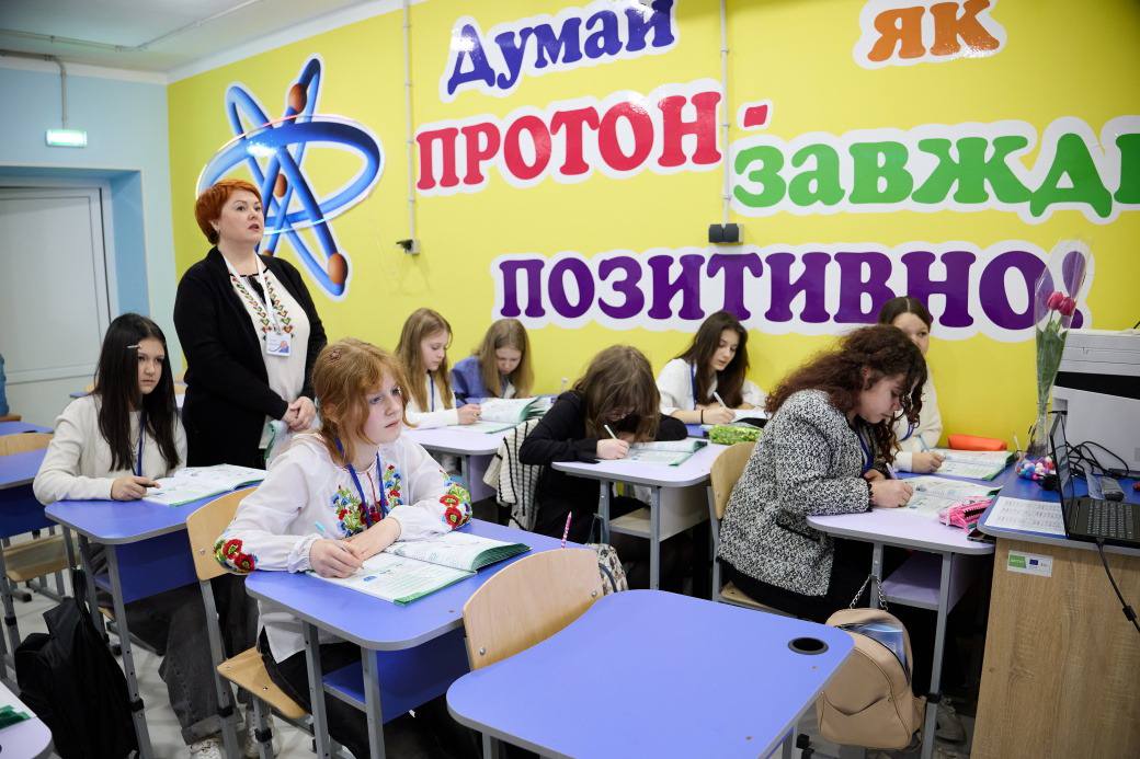 Ще вісім кабінетів відкрили в підземній школі в Холодногірському районі (фото)