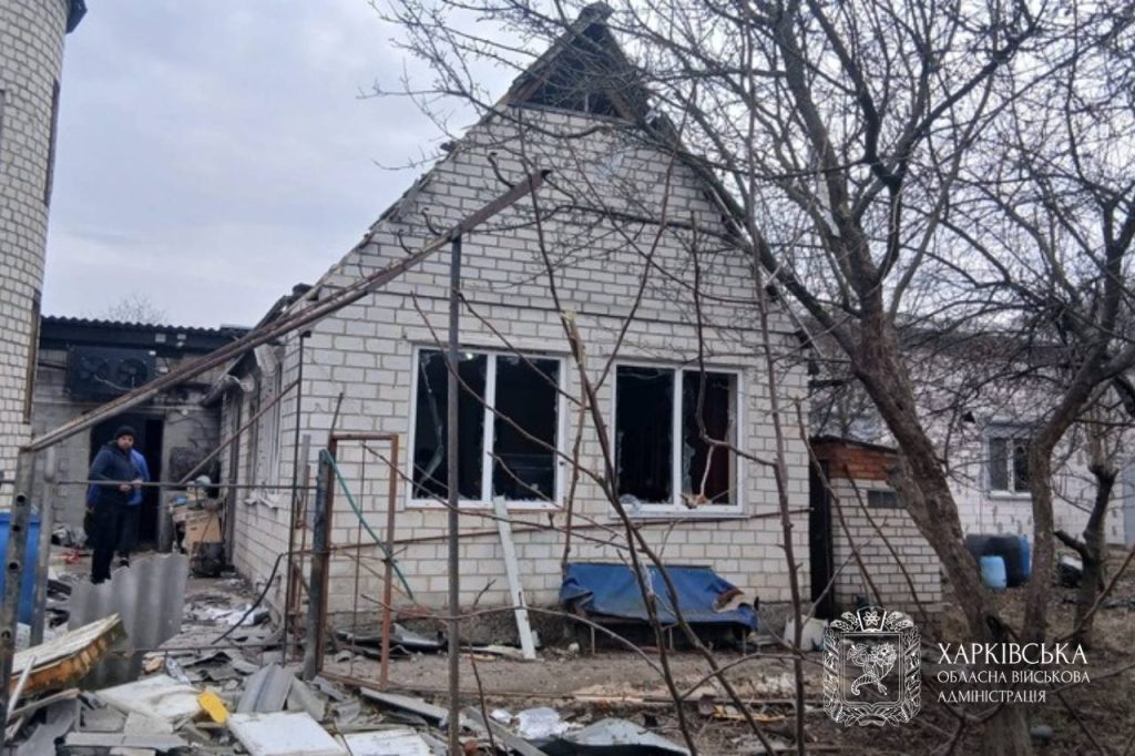 удар по Дергачам