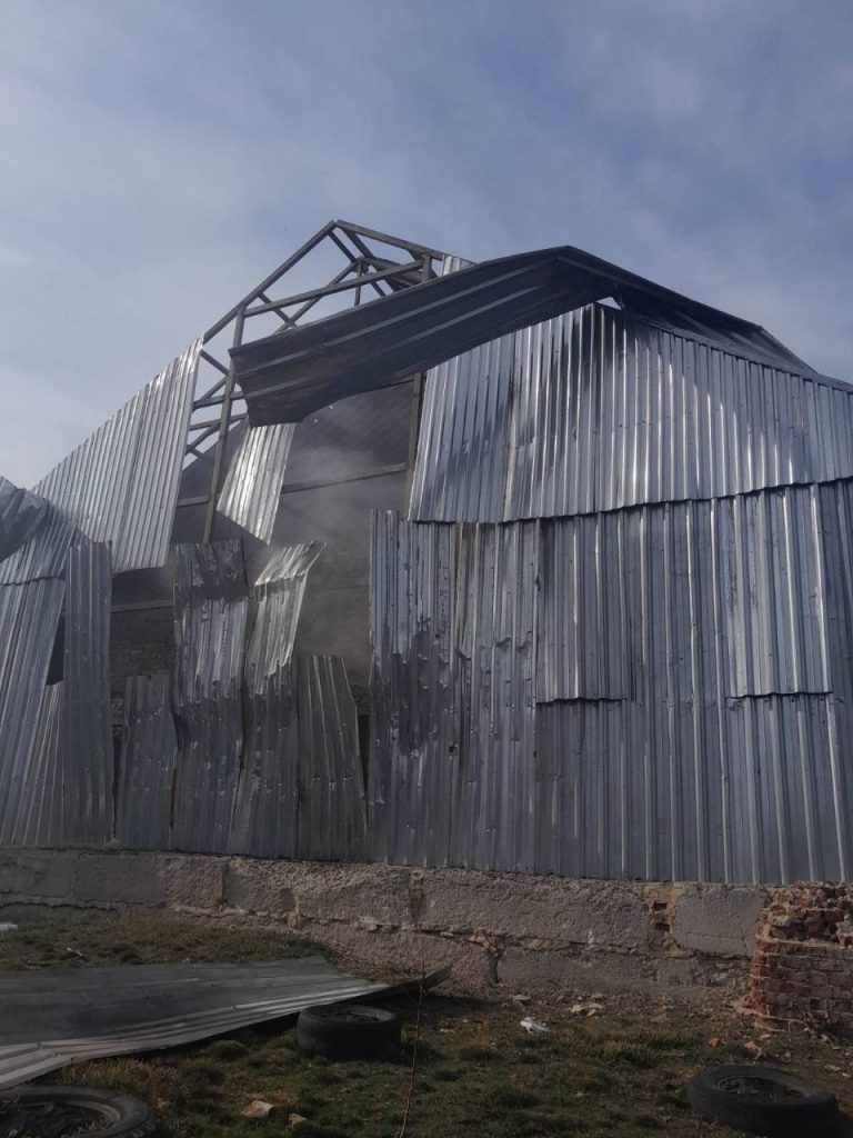 удар по Лютовке