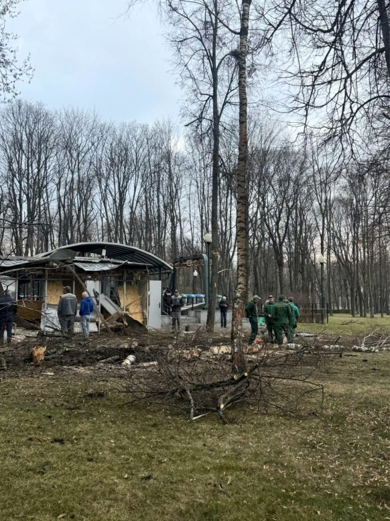 Обстріл Центрального парку 3 квітня