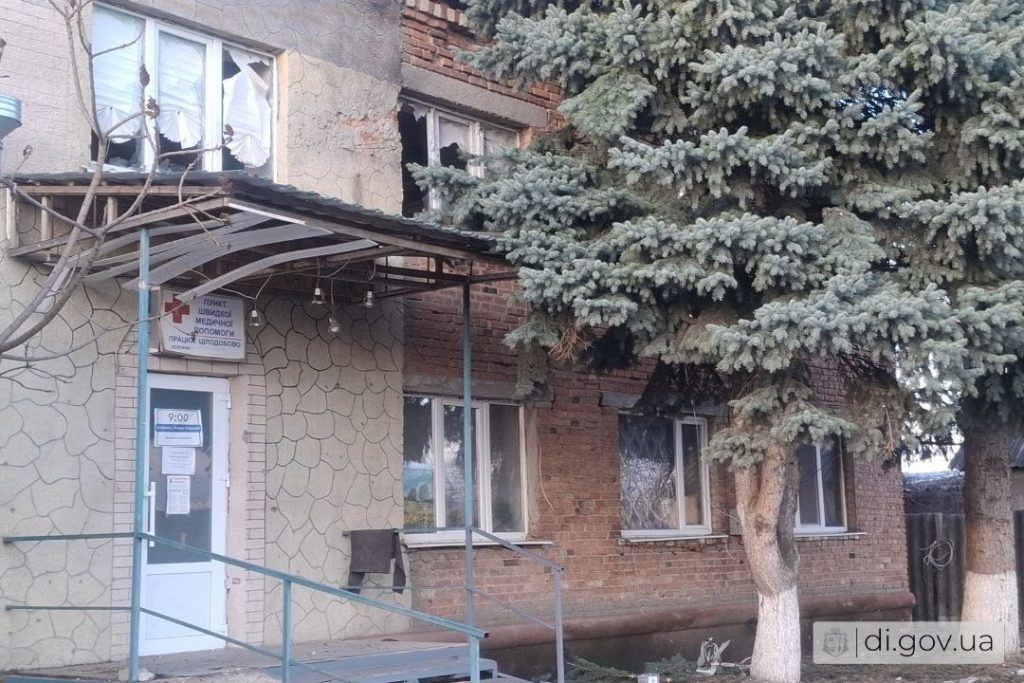 Обстрел лаборатории в Слатино 7 апреля 