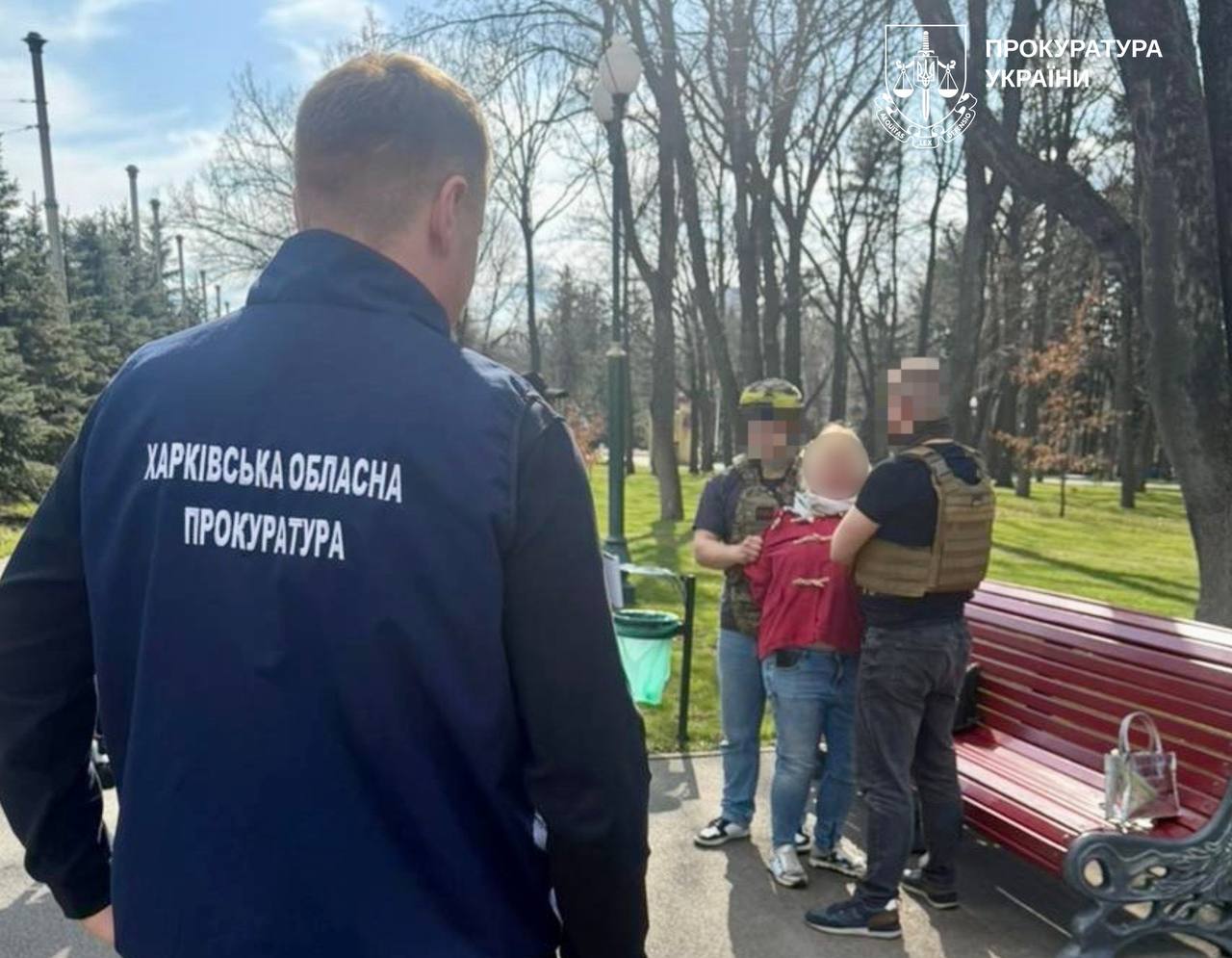 У Центральному парку “на гарячому” затримали імовірну коригувальницю РФ