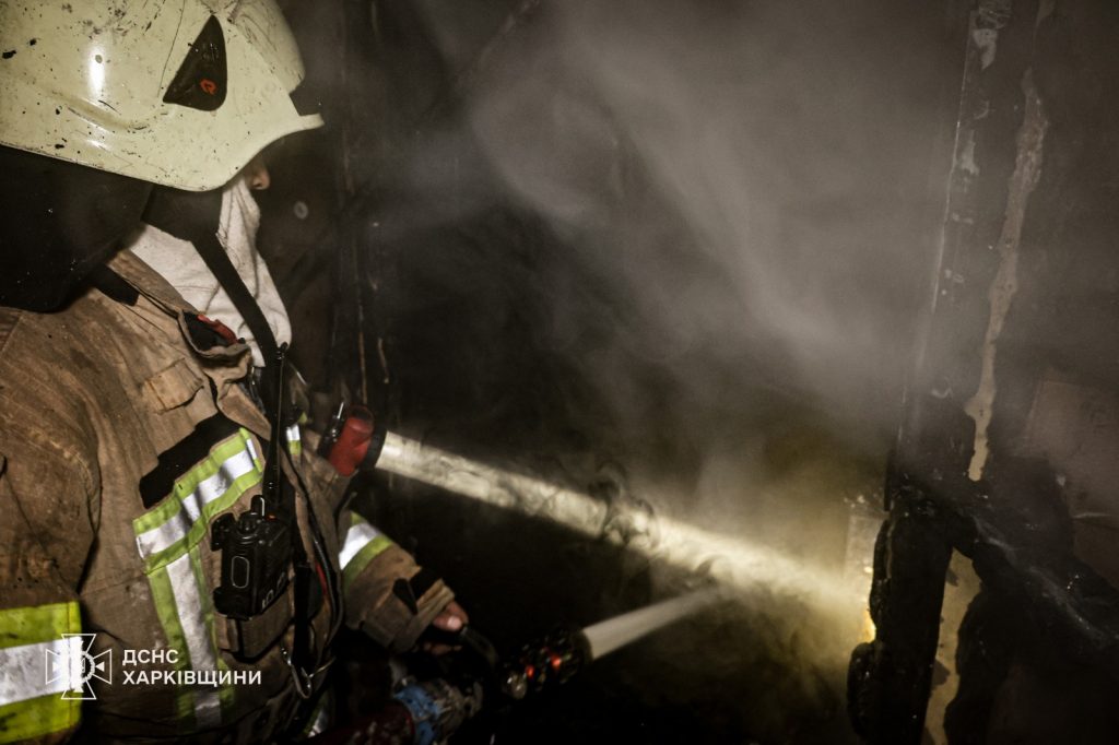 Пожежа у Харкові 1 квітня