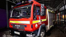 Ночной пожар на Салтовке: пылал магазин (фото)