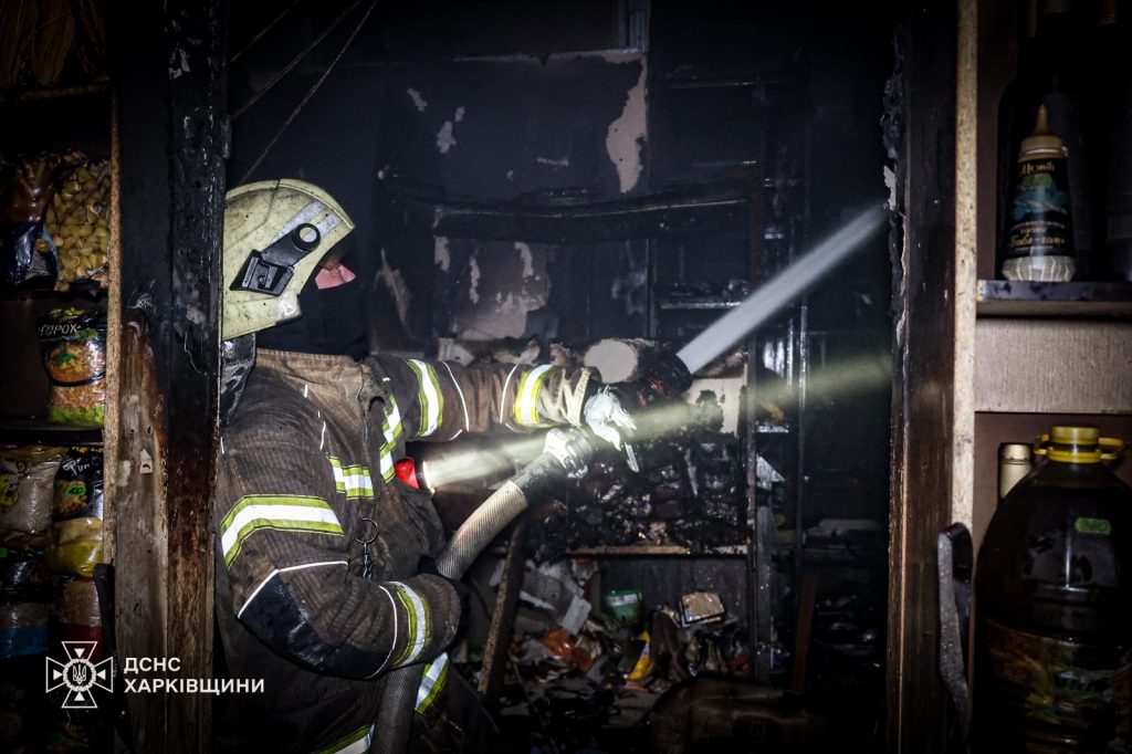 Пожежа у Харкові 1 квітня