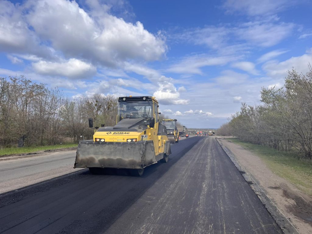 ремонт дорог на Харьковщине