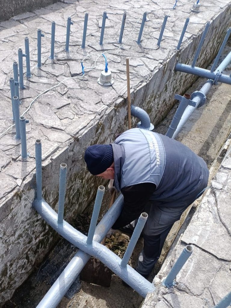 фонтан на ХТЗ