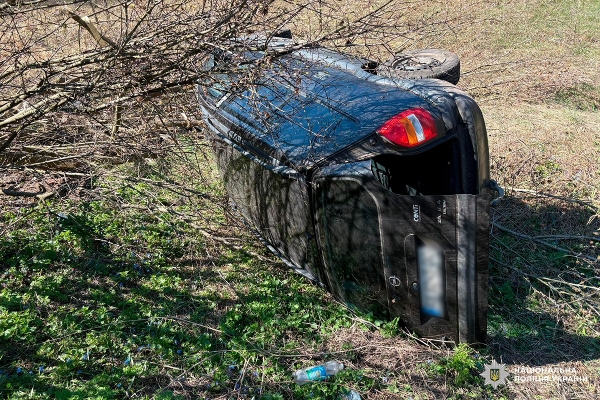 В ДТП на Харьковщине пострадали четыре человека, среди них — двое детей (фото)
