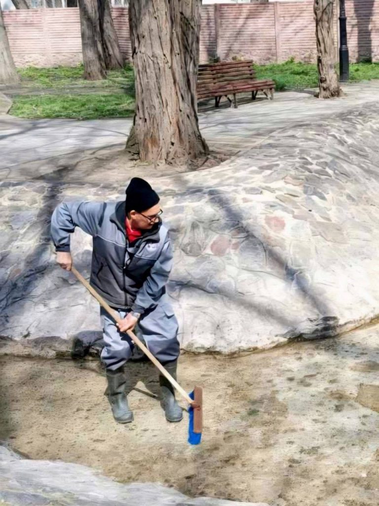 фонтан в Детском парке Харькова