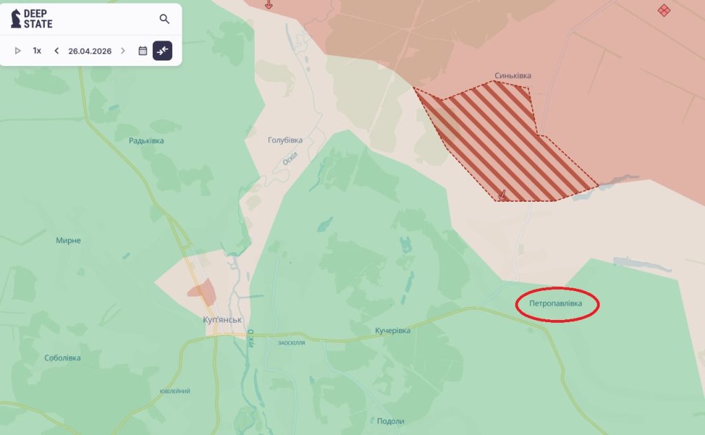 враг продвинулся на купянщине