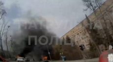 Первые минуты после атаки БпЛА на Харьков 3 апреля показали копы (видео)